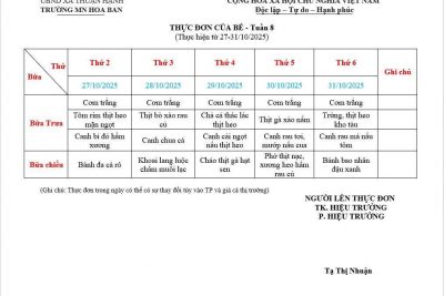 BẾP ĂN BÁN TRÚ- NƠI GIỮ LỬA YÊU THƯƠNG CHO CÁC BÉ