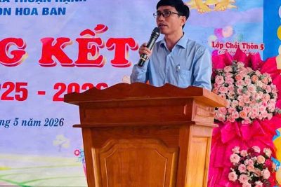 🌸 LỄ TỔNG KẾT NĂM HỌC  2025 – 2026 TRƯỜNG MẦM NON HOA BAN 🌸