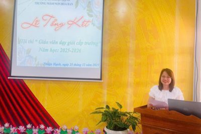 🌸 LỄ TỔNG KẾT HỘI THI GIÁO VIÊN DẠY GIỎI CẤP TRƯỜNG 2025-2026🌸