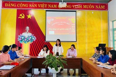 SINH HOẠT CHUYÊN MÔN – HOẠT ĐỘNG TRẢI NGHIỆM NGÀY TẾT