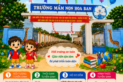 THÔNG BÁO TUYỂN SINH NĂM HỌC 2026–2027
