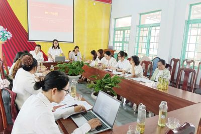 🌟 CHI BỘ TRƯỜNG MẦM NON HOA BAN TỔ CHỨC HỘI NGHỊ KIỂM ĐIỂM, ĐÁNH GIÁ TẬP THỂ VÀ ĐẢNG VIÊN NĂM 2025 🌟