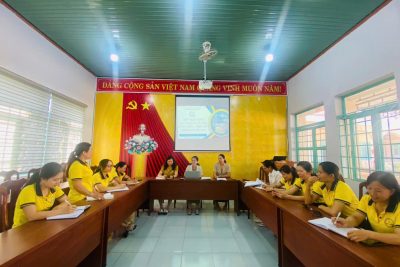 TRƯỜNG MẦM NON HOA BAN TỔ CHỨC HỌP TRIỂN KHAI QUY HOẠCH CÁN BỘ, CÔNG CHỨC, VIÊN CHỨC NHIỆM KỲ 2026–2031